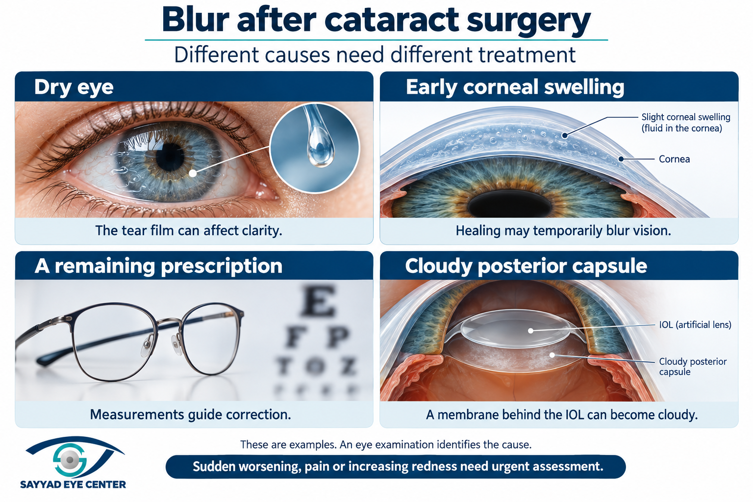 Causes of blur
