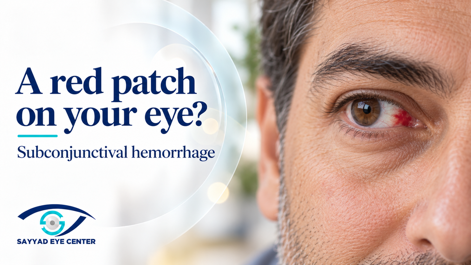 Red Patch on the Eye: Subconjunctival Hemorrhage Explained