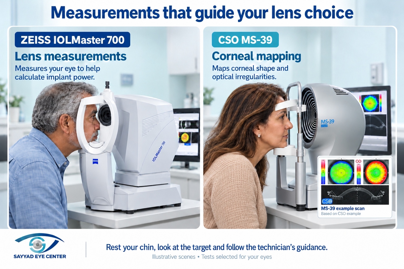 Lens measurements