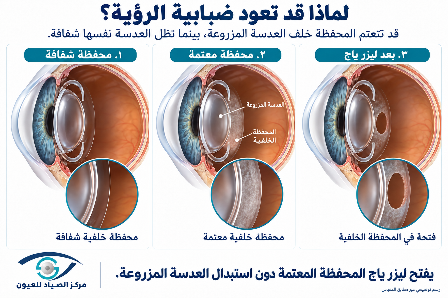 شرح عتامة المحفظة الخلفية وليزر ياج